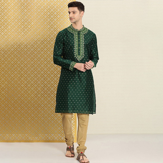 https://www.bloomwow.in/products/men-green-gold-toned-ethnic-motifs-embroidered-thread-work-jashn-kurta