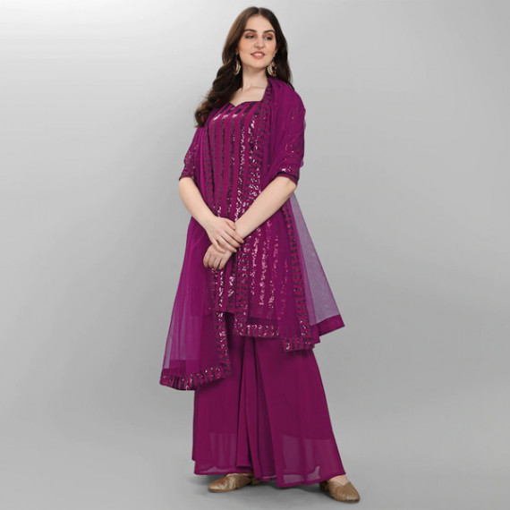 https://www.bloomwow.in/products/purple-embroidered-sequined-silk-georgette-semi-stitched-dress-material
