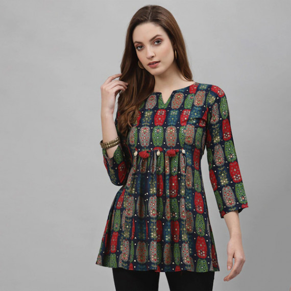 https://www.bloomwow.in/products/blue-green-viscose-rayon-printed-tunic
