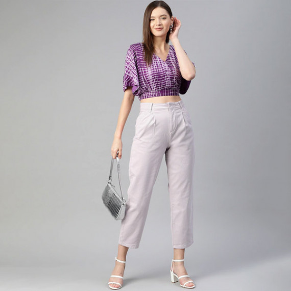 https://www.bloomwow.in/products/trendy-purple-and-white-solid-wrapped-top