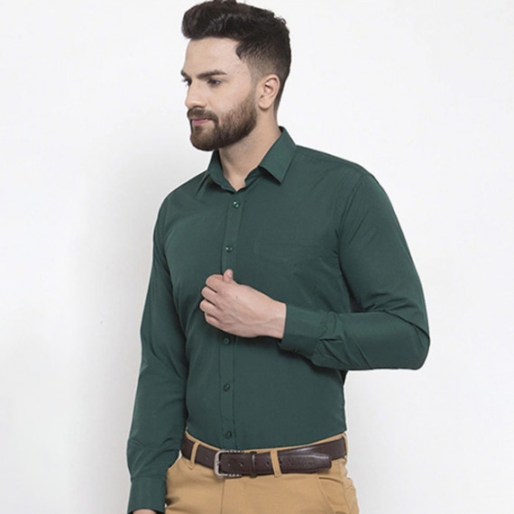 https://www.bloomwow.in/products/men-green-slim-fit-solid-formal-shirt