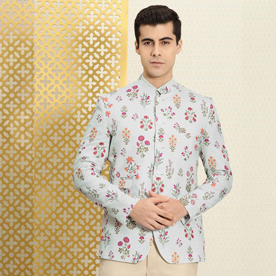 https://www.bloomwow.in/products/men-grey-purple-floral-print-bandhgala-jashn-blazer