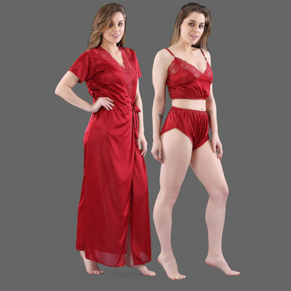 https://www.bloomwow.in/products/women-maroon-solid-satin-3-piece-nightwear-set